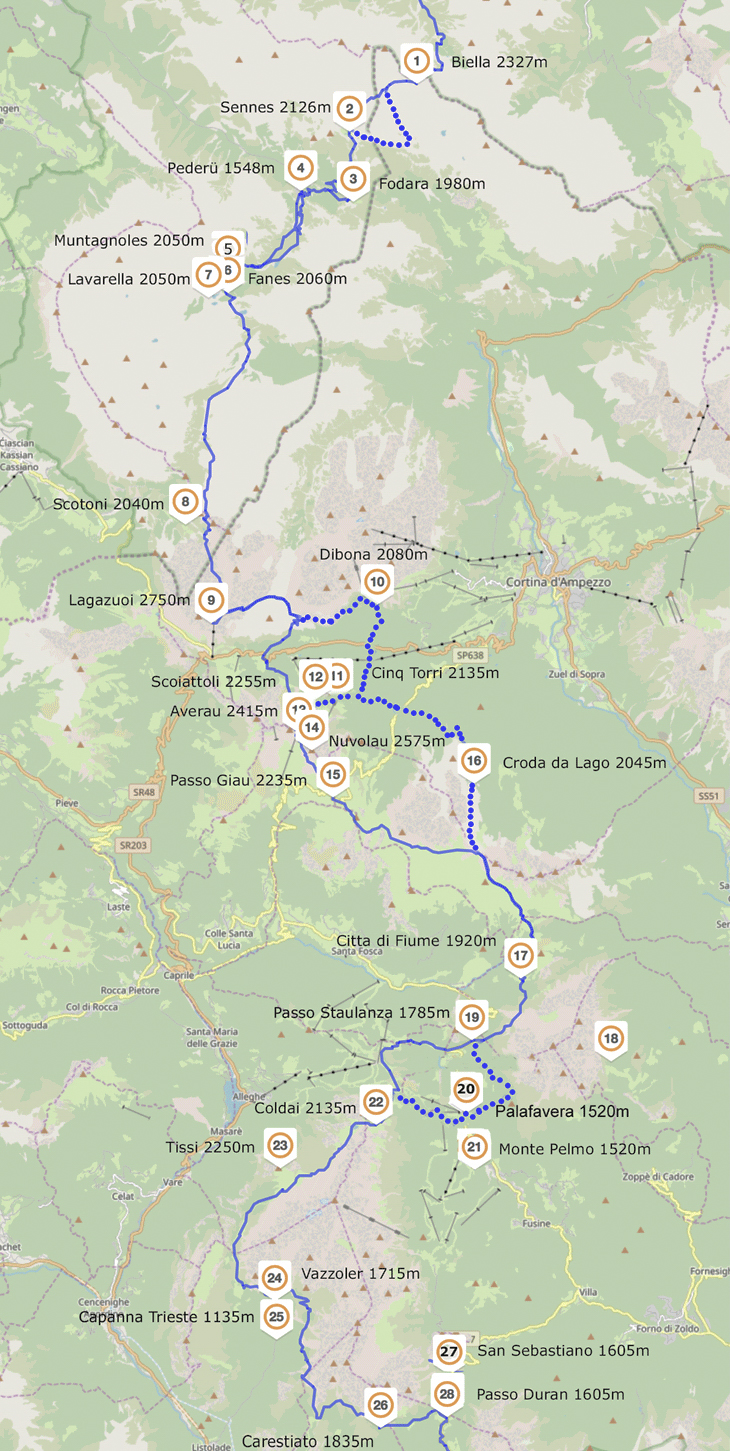 Alta Via Uno